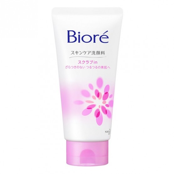 Kao Biore Skin Care Facial Cleanser Scrub 130g